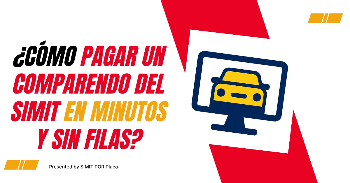 ¿Cómo Pagar un Comparendo del SIMIT en Minutos y Sin Filas